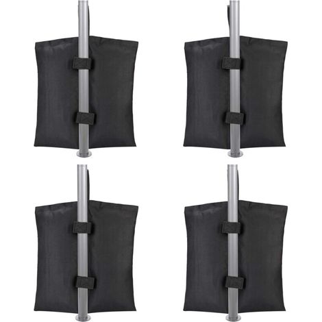 Set Mit 4 Gewichtssäcken Für Pavillons, Zelt- Und Pavillonbeine, Gewichtssack