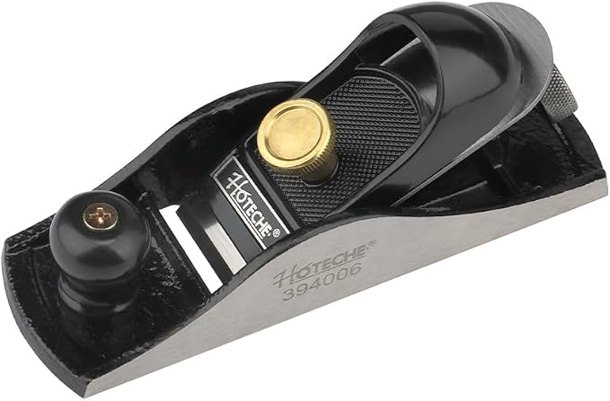 Hoteche 394006 Einhandhobel – Korpuslänge: 175 Mm, Klingenbreite: 41 Mm (präzisionsbearbeitung Von Boden Und Seiten, Präzisionsformung, Verstellbare Klinge, Auf