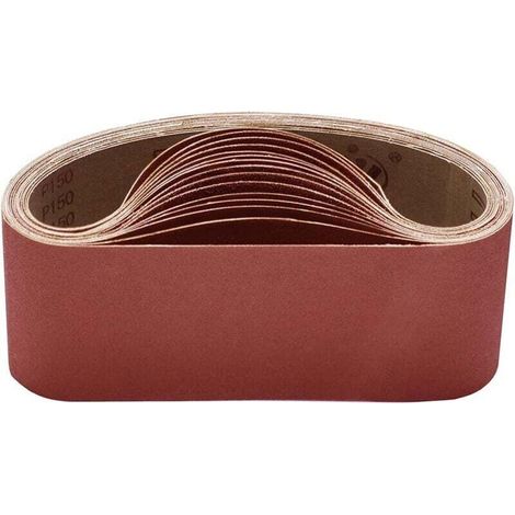 Aktionsangebot, Schleifband, 15 Schleifbänder 100 X 610 Mm, 3-teiliges Sortiment Mit Körnung 80/120/150/240/400 Für Elektrische Bandschleifer,