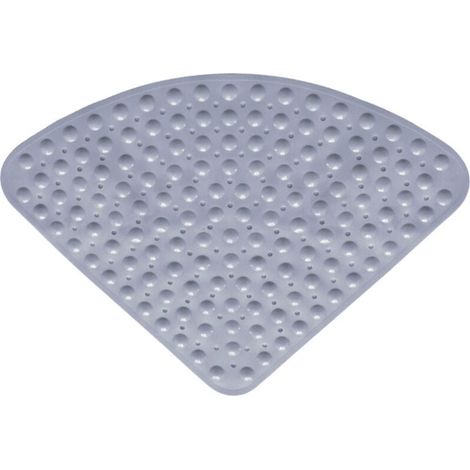 54 X 54 Cm Große, Eckige Eckbadematte Aus Gummi, Rutschfeste Viertelkreis-badematte, Antibakterielle Matte Mit Saugnäpfen Für Badewanne Oder Dusche