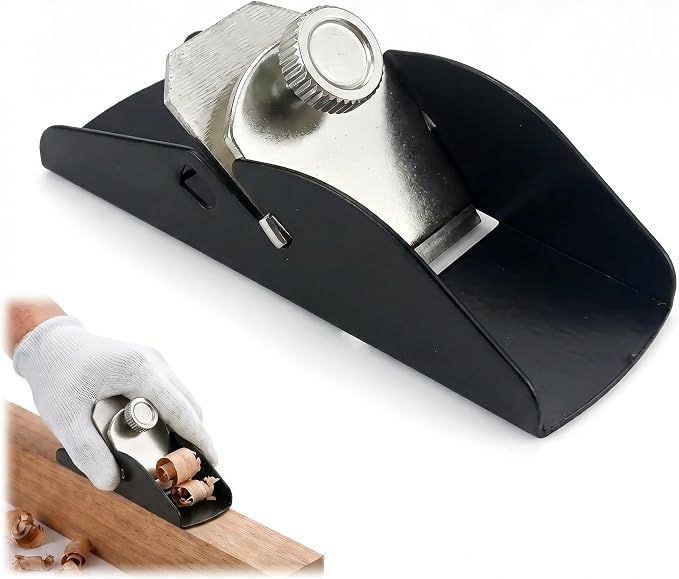 1 Mini-hobel, Verstellbar, Kompakt, Zum Entgraten Präziser Handhobel Für Die Holzbearbeitung, Bekecidi Kantenschneider, Polieren Und Veredeln Ihrer Holzprojekte