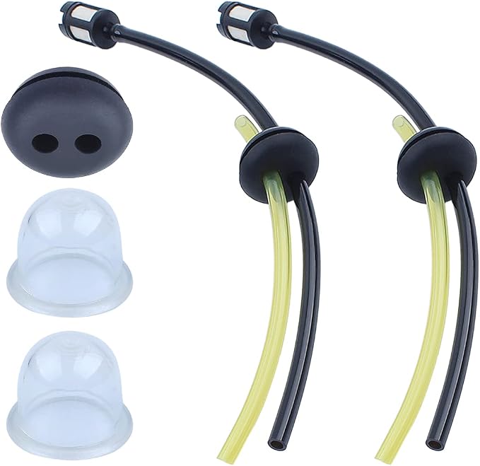 Adefol Kraftstoffschlauch-set Für Honda Gx31, Gx35, Gx25 Und Gx22 Freischneider, Universal-kraftstoffschläuche + Kraftstofffilter + Dichtungen + Primerpumpe, Motorzubehör
