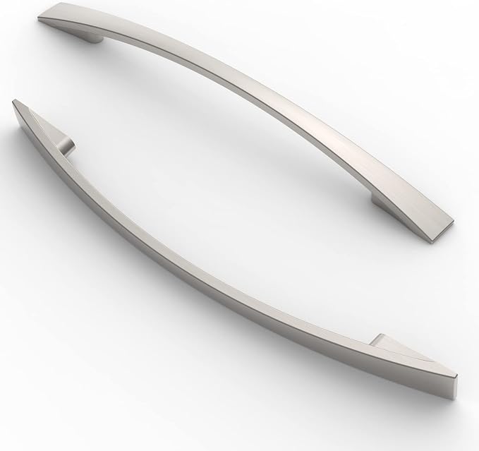 Möbelgriffe, 5-teilig – 160 Mm Lochabstand – Für Schränke, Küchen, Schubladen – Gebürstetes Nickel