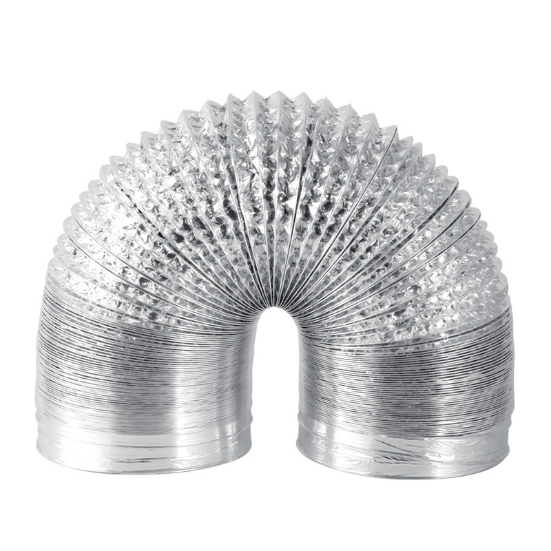 150 Mm Aluminium-lüftungsschlauch Für Dunstabzugshaube, Rohrlüfter (5 M Länge) [energieklasse A]