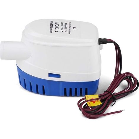 Automatische Bilgepumpe Für Boote, Teiche Und Schwimmbäder, 12 V, 1100 Gph, Tauchbilgepumpe, Geräuscharme Flüssigkeitspumpe