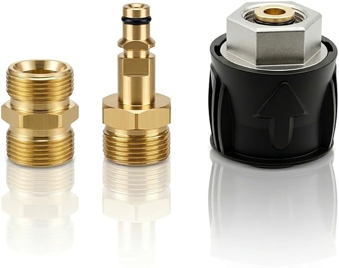 Schlauchadapter Für Hochdruckreiniger, Schnellkupplung M22 14 Mm, Umrüst- Oder Entriegelungsadapter Für Kc-serie K2 - K7 (weiblich/männlich), Umrüstwerkzeug