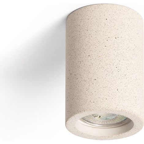 Medan Beige Zement-deckenleuchte – Modernes Industriedesign – Zeitgemäße Beleuchtung Für Wohn- Und Schlafzimmer – Kompatibel Mit Gu10-leuchtmitteln