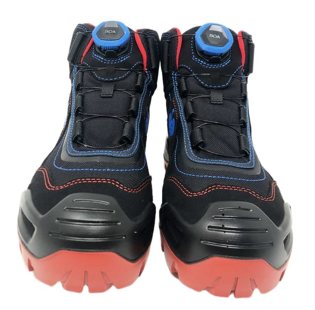 Engelbert Strauss S3 Sicherheitsschuhe e.s. Kastra II mid Farbe schwarz/rot/blau Sicherheitsschuh wasserdicht