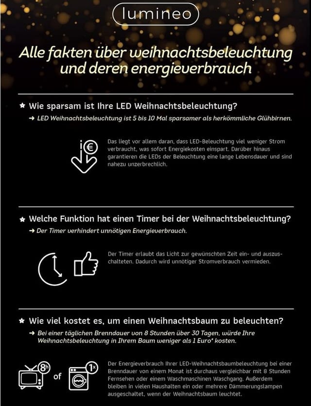 Lumineo LED-Lichterkette Lumineo Lichtervorhang ICICLE TWINKLE 119 LED 5 m warm weiß, weiß, 8 Twinkle-Effekte, 8h-Timer, Indoor/Outdoor, + 5 m Zuleitung