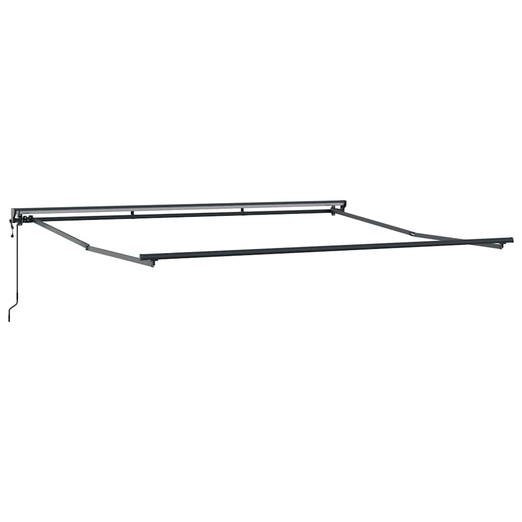 Maison Exclusive - Motorized Cassette Awning Frame 4 X 3 M Anthra