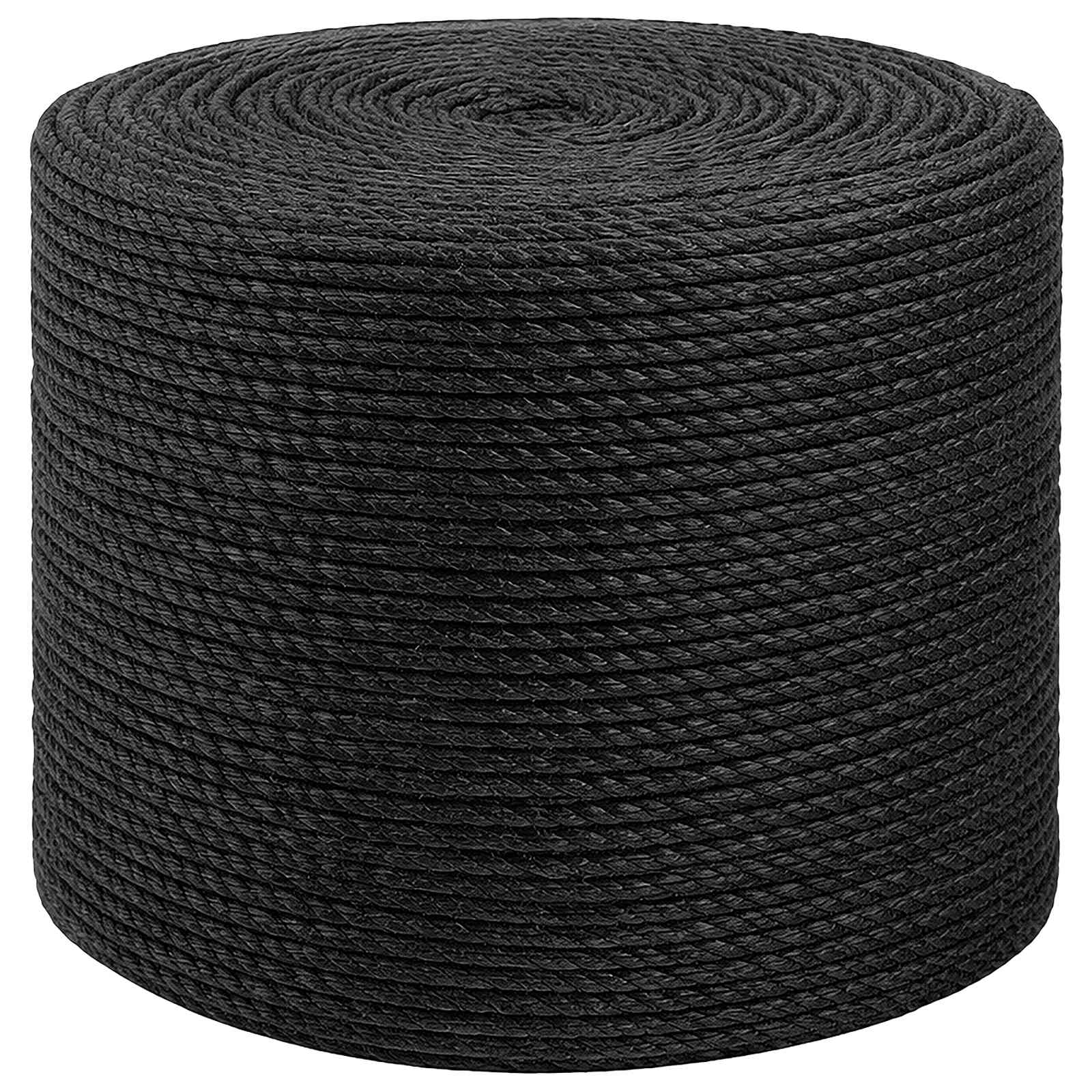 Maison Exclusive - Juteschnur 40 Mm 500 M Schwarz 100% Tossa Jute