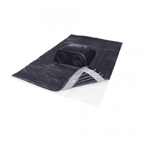 Klöber Dachdurchführung Univ. Duo Solardurchführung für 2 Rohre 56 x 35,8 cm grau, Polyisobutylen