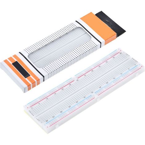 Steckplatine Ohne Lötanschluss, 830 Löcher, Abs-punkt, Steckplatine, Diy, Elektronikprojekt, 10 Stück