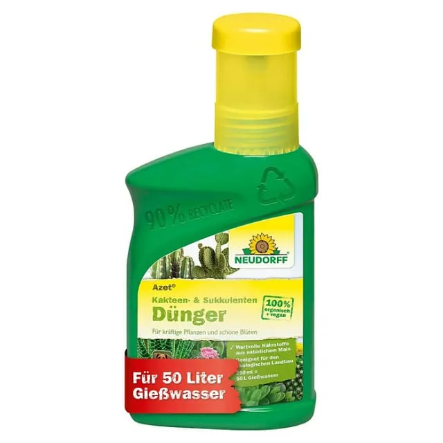 Neudorff Pflanzendünger Azet Kakteen und SukkulentenDünger - 250 ml