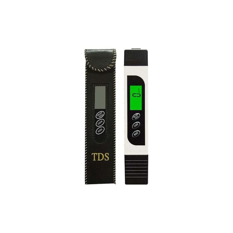 Instrumentation D'Analyse Des Liquides Détection De La Qualité De L'Eau Testeur De Qualité De L'Eau, Compteur Tds 3-en-1 Compteur Ec Et Stylo D'Essai De Température Avec Écran Lcd Rétro-éclairé Équipe