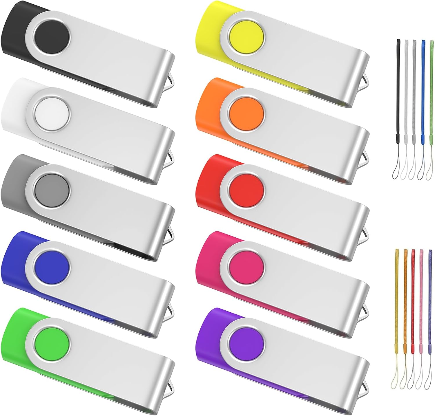 Ablaze 32gb Usb-sticks (10er-pack), Usb 2.0-sticks, Usb-sticks In Großen Mengen (verschiedene Farben)