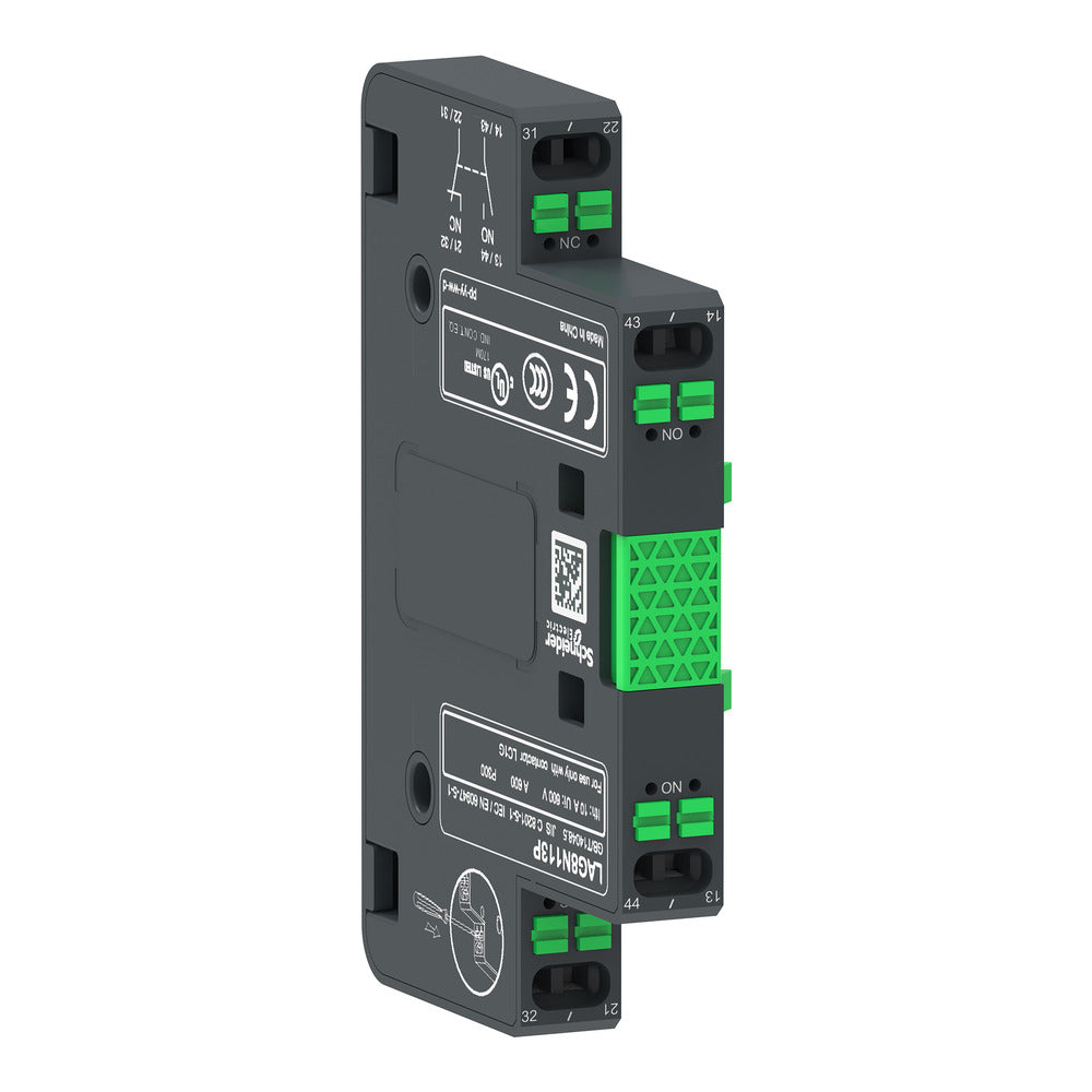 TeSys Giga Hilfskontaktblock 1NO+1NC Seitenmontage Feder - LAG8N113P