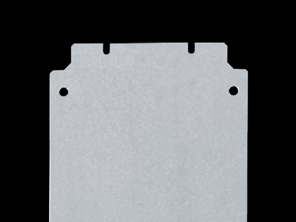 Rittal KL1560 Stahl Montageplatte 125x135mm - 1560700 Bild 2
