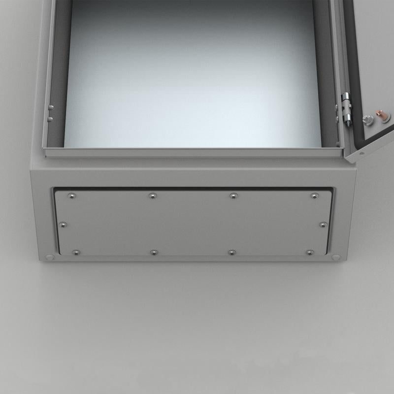 MultiMount Af02R5 Stahl Durchführungsplatte 342x96mm - Af02R5