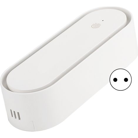 Ultraschall-insektenabwehrgerät, Weißer Ultraschall-diffusor, Nachtlicht, Ultraschall-schädlingsbekämpfer Für Schlafzimmer Und Büro, Eu-stecker 90–240 V