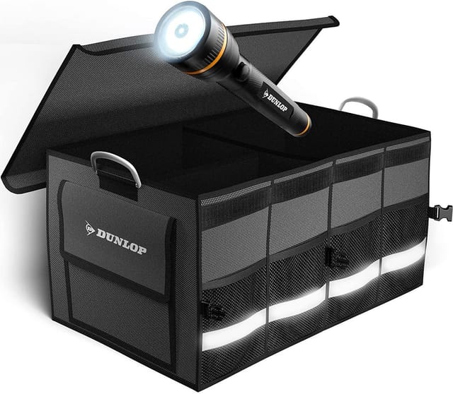 Dunlop Faltbox Dunlop Kofferraumtasche faltbar 60 x 35 x 30cm, B/H/T:60x35x30cm