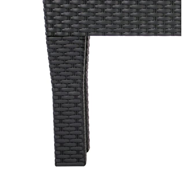 Deuba Hochbeet (1 St), Blumenbeet 2in1 Funktion Hochbeet Kunststoff 30L Balkon 60x25cm