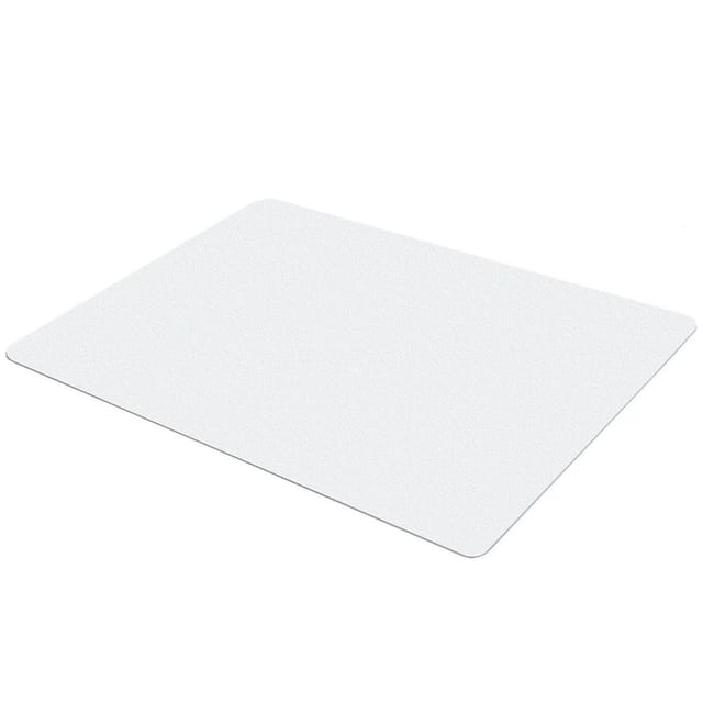 Björn&Schiller Bodenschutzmatte Bodenmatte Kratzschutz, Bürostuhlunterlage, 100 x 120 cm, Transparent, Schreibtischunterlage Stuhlunterlage Stärke: 1,5 mm