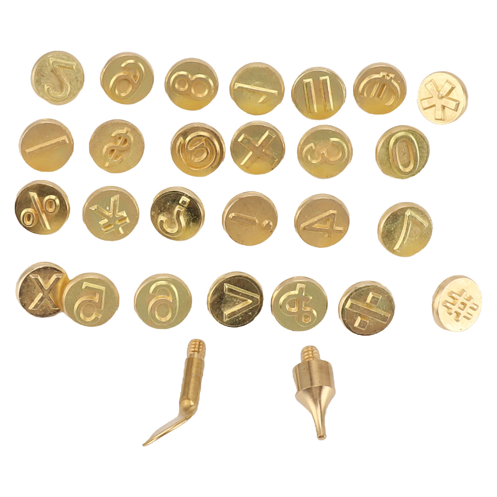 Set Mit 28 Brennspitzen Mit Nummern, Messing-schweißkopf Für Pyrographie, Diy-gravurwerkzeug Zum Prägen Und Schnitzen