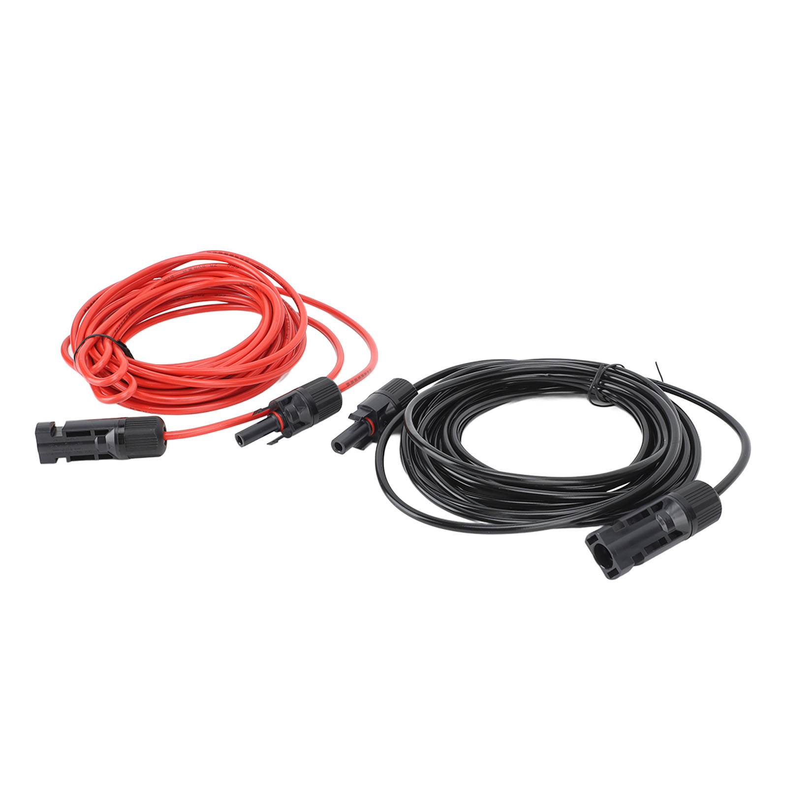 M Solarmodul-verlängerungskabel, 2,5 Mm², 12 Awg, Photovoltaikkabel Für Haus, Geschäft, Wohnmobil, Rot, Schwarz