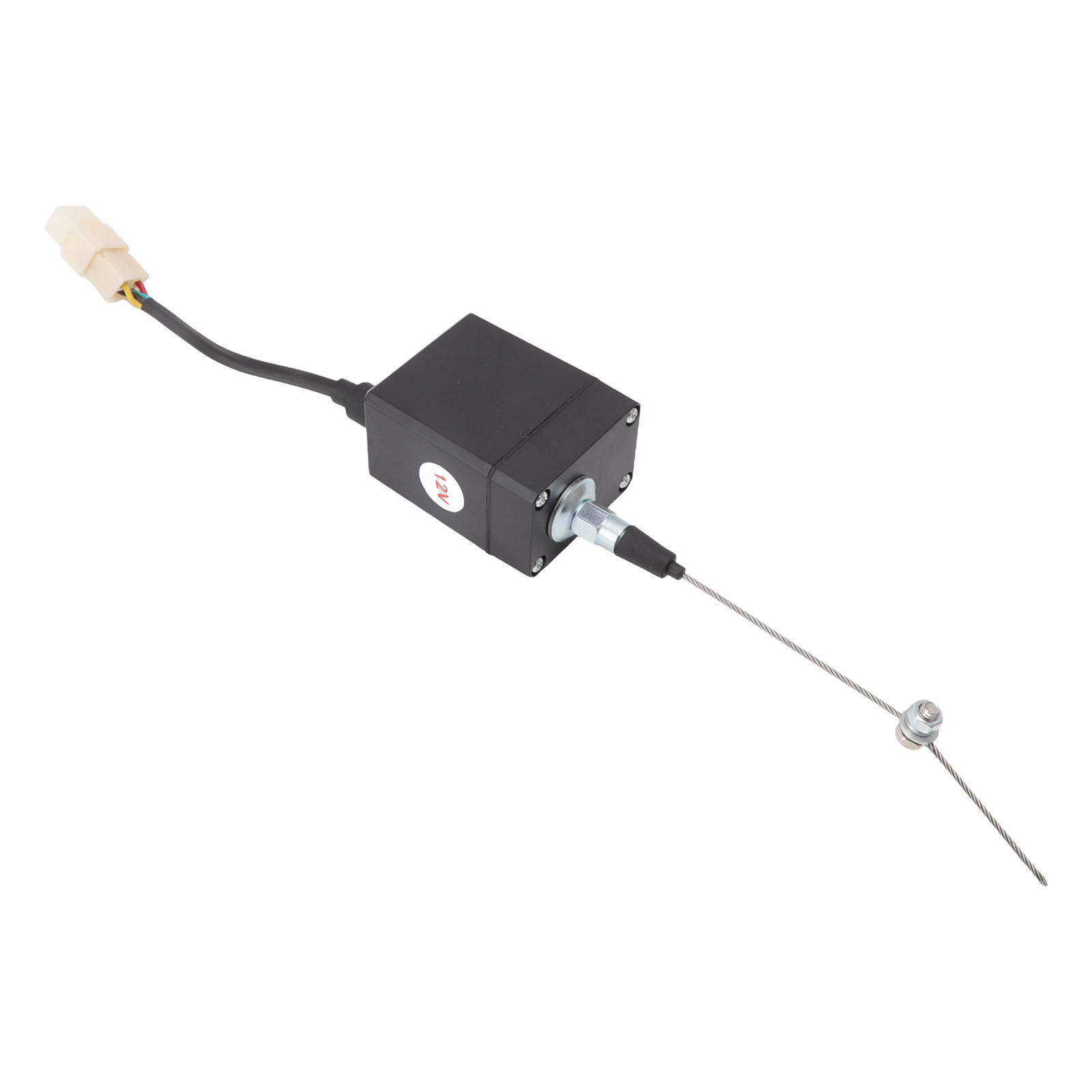Elektronischer 12v 4-draht-dieselmotor-stoppschalter Mit Stahldraht Und Flammenregler