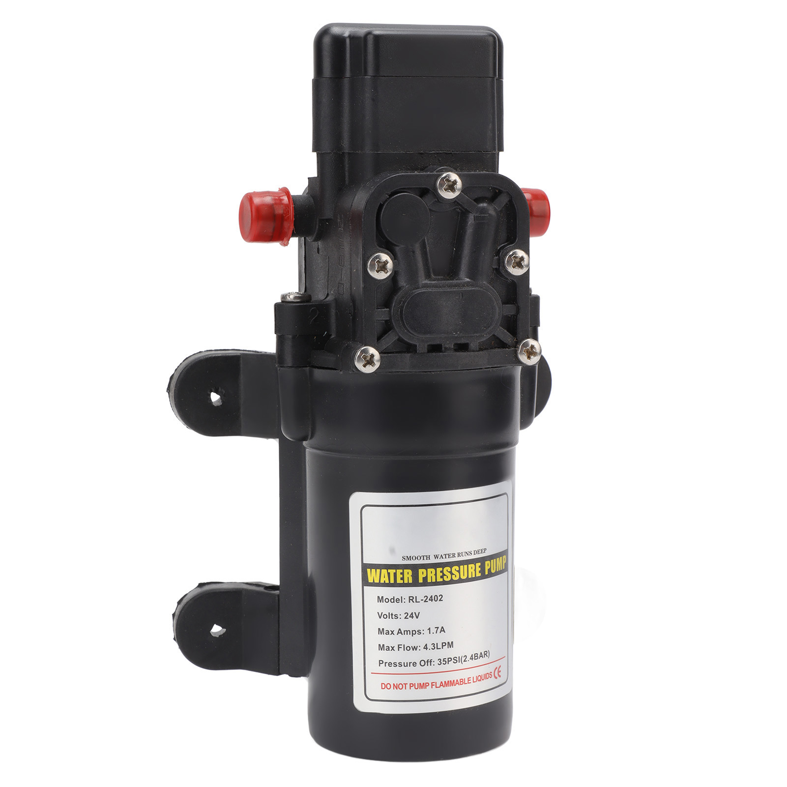 Membranpumpe Für Wasser, Selbstansaugende Membranpumpe, Hochdruckwasserpumpe Für Den Außenbereich Rl 2402 24 V