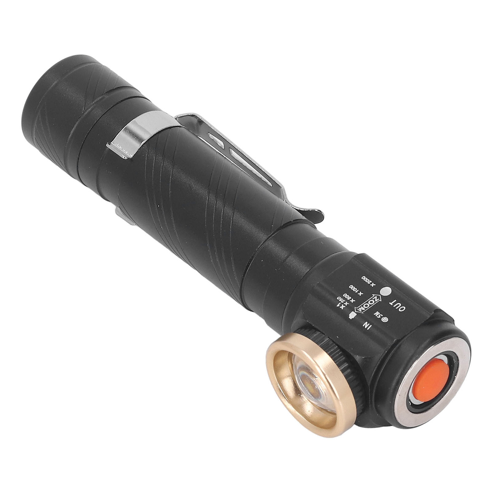 Abnehmbare Stirnlampe Mit Hartem Licht, 4 Geschwindigkeitsstufen, Teleskoplicht, Zoom, Tragbar, Usb-aufladbar, Led-stirnlampe