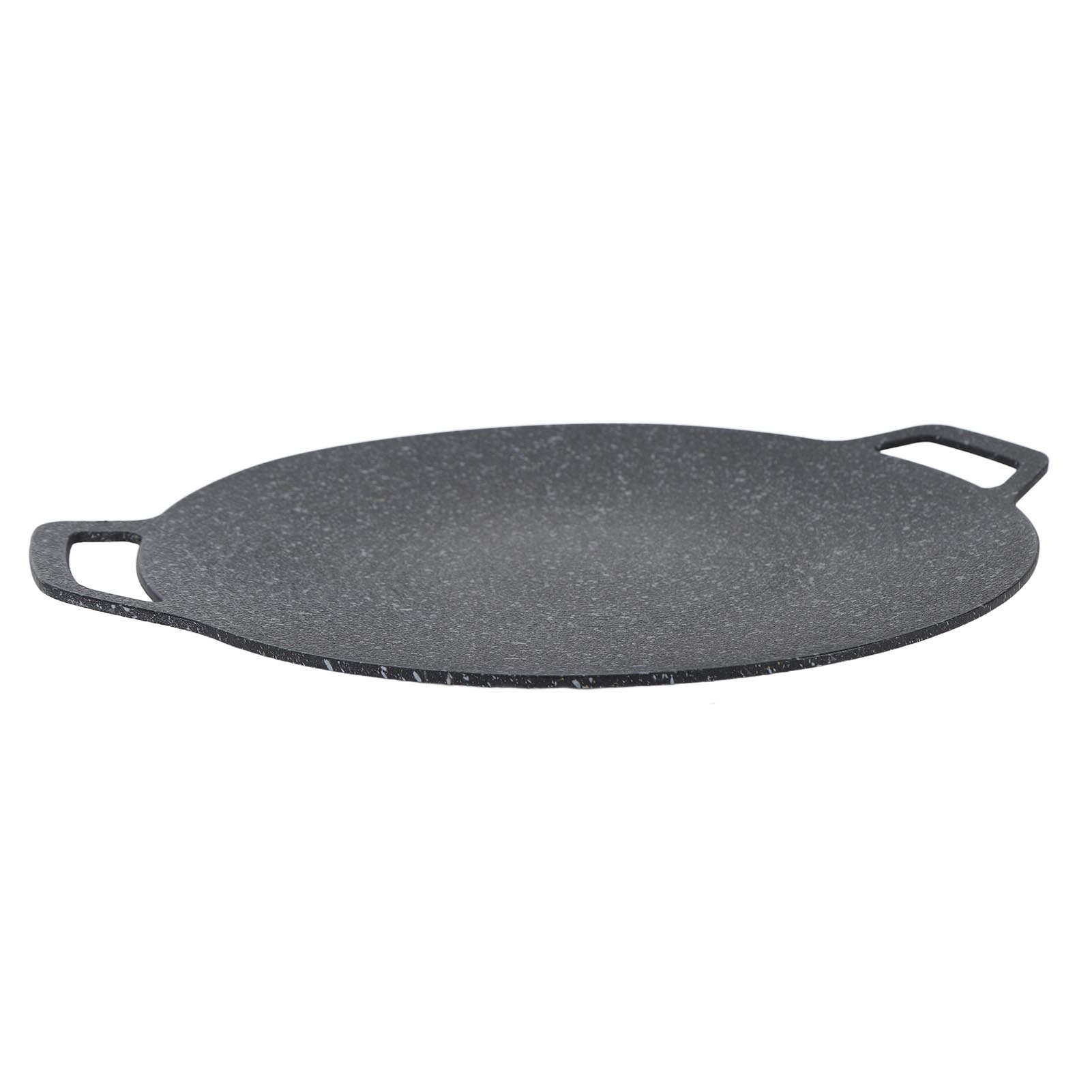 Runde Grillplatte Im Koreanischen Stil, Rauchfrei, Zum Grillen Zu Hause, Beim Camping, Drinnen Und Draußen, 34 Cm