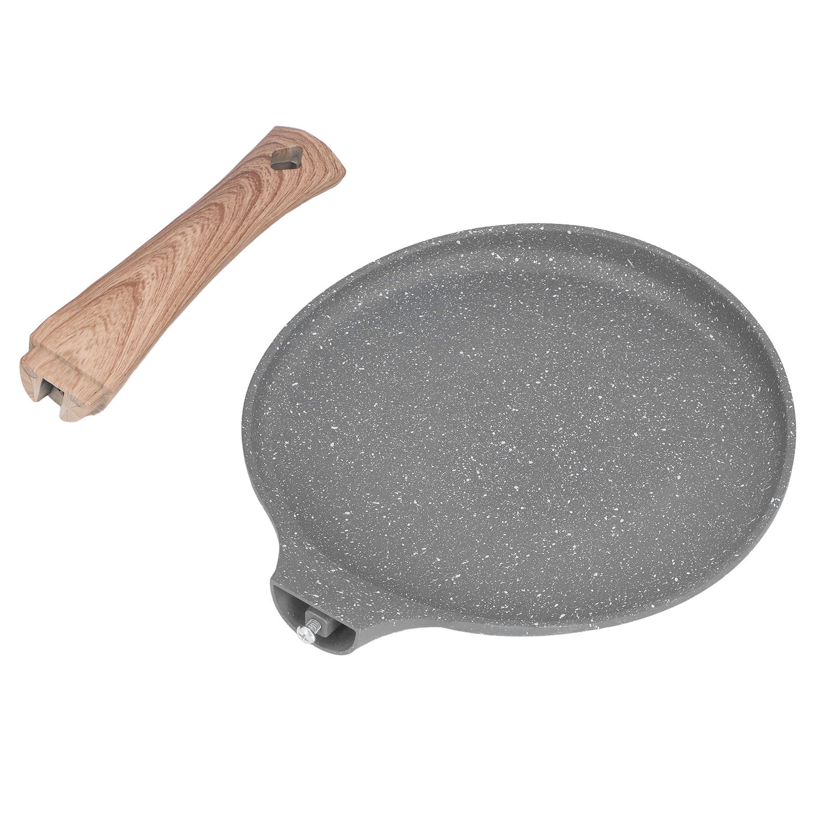 Bratpfanne Mit Magnetischem Boden, Schneller Wärmeleitung, Antihaftbeschichtet, Aluminiumpfanne Für Pfannkuchen, Omeletts, Steaks Und Hamburger, Durchmesser 28 Cm / 11,0 Zoll