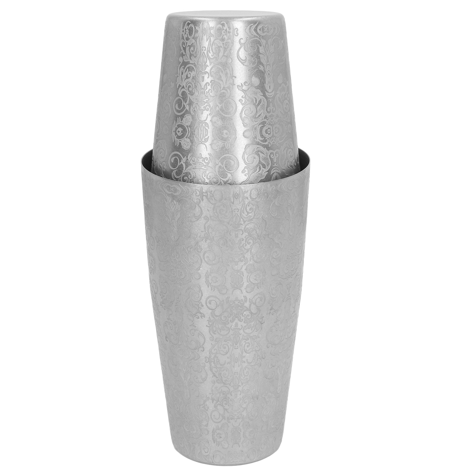 Boston Cocktail-shaker-set, Graviertes Muster, Edelstahl 304, Für Barkeeper