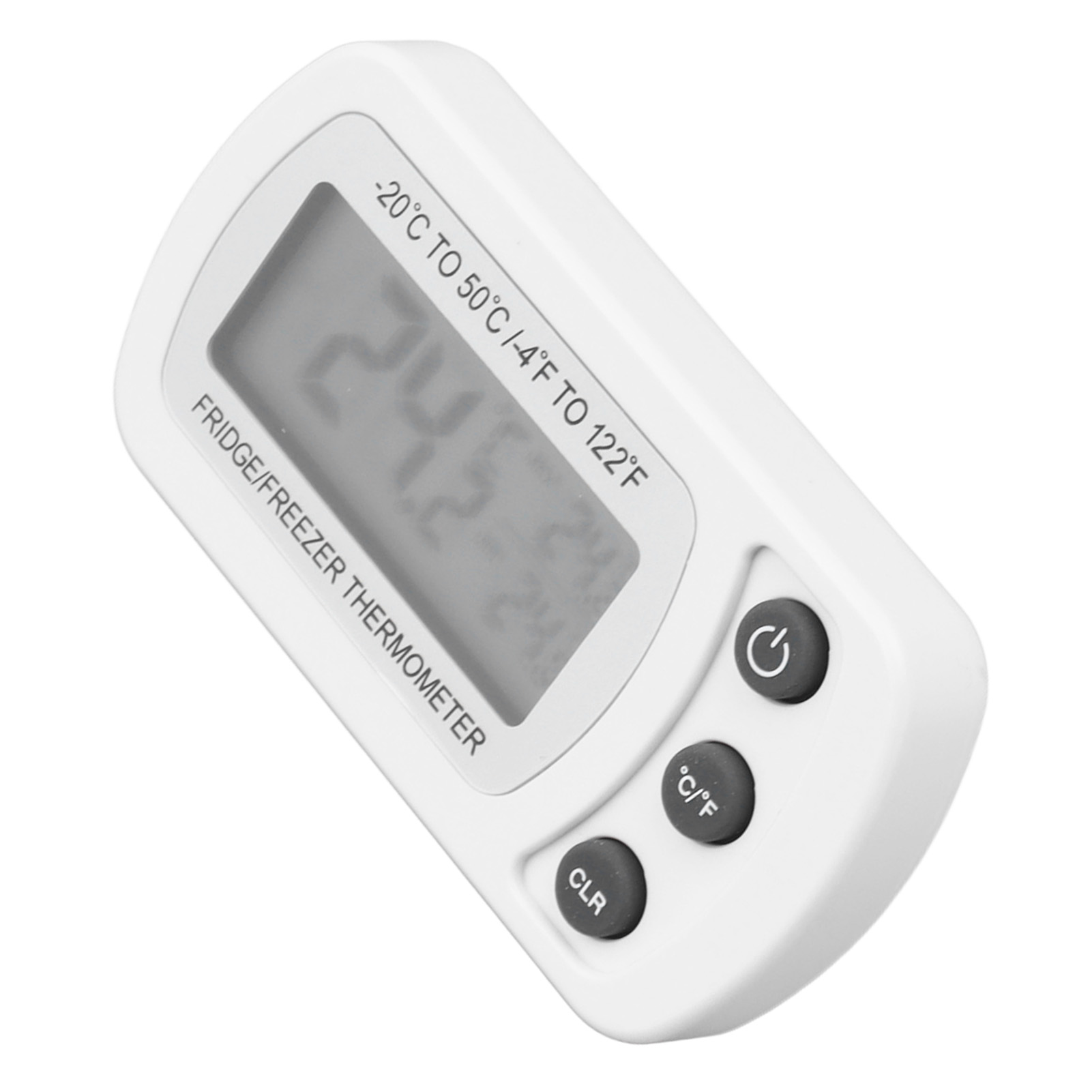 Stück Wasserdichtes Digitales Kühlschrankthermometer -2050℃ Digitales Gefrierschrankthermometer Weiß