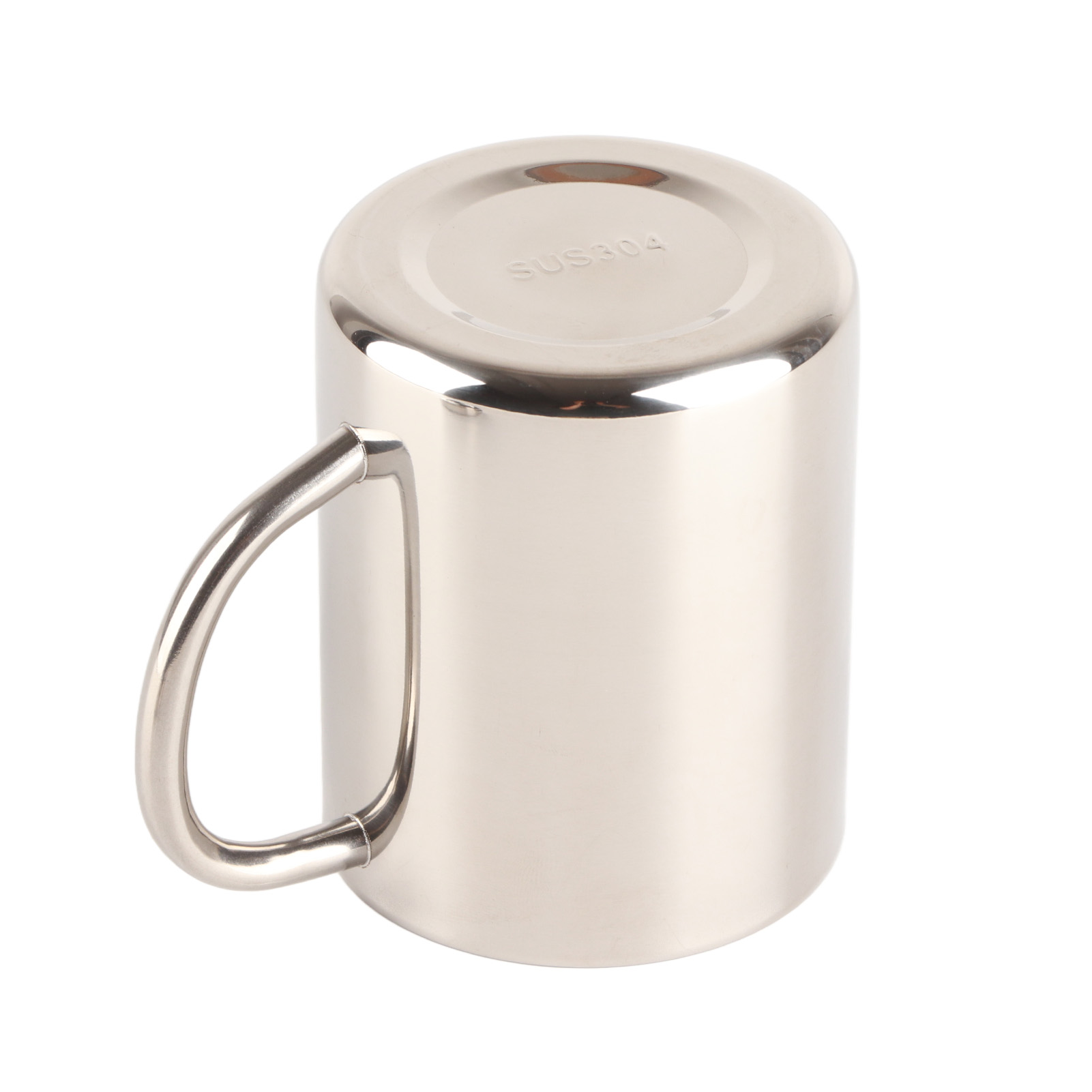 Kaffeebecher Aus Edelstahl, Minimalistisch, Modisch, Großes Fassungsvermögen, Mit Deckel, Für Den Heimgebrauch, 400 Ml