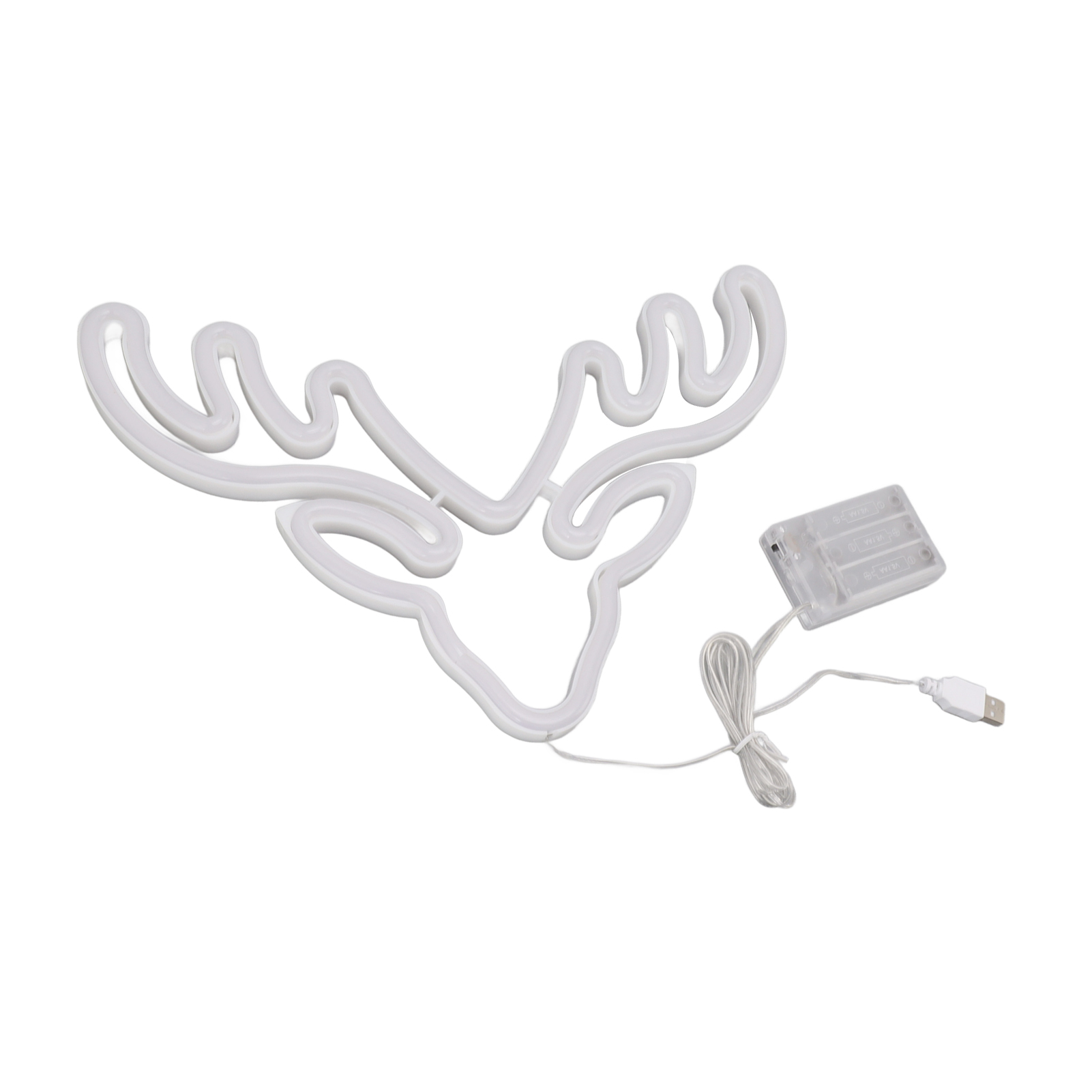 Neon-led-licht, Usb-akku-betrieben, Weihnachtsdekoration, Wanddekoration Fürs Schlafzimmer, Warmes Licht