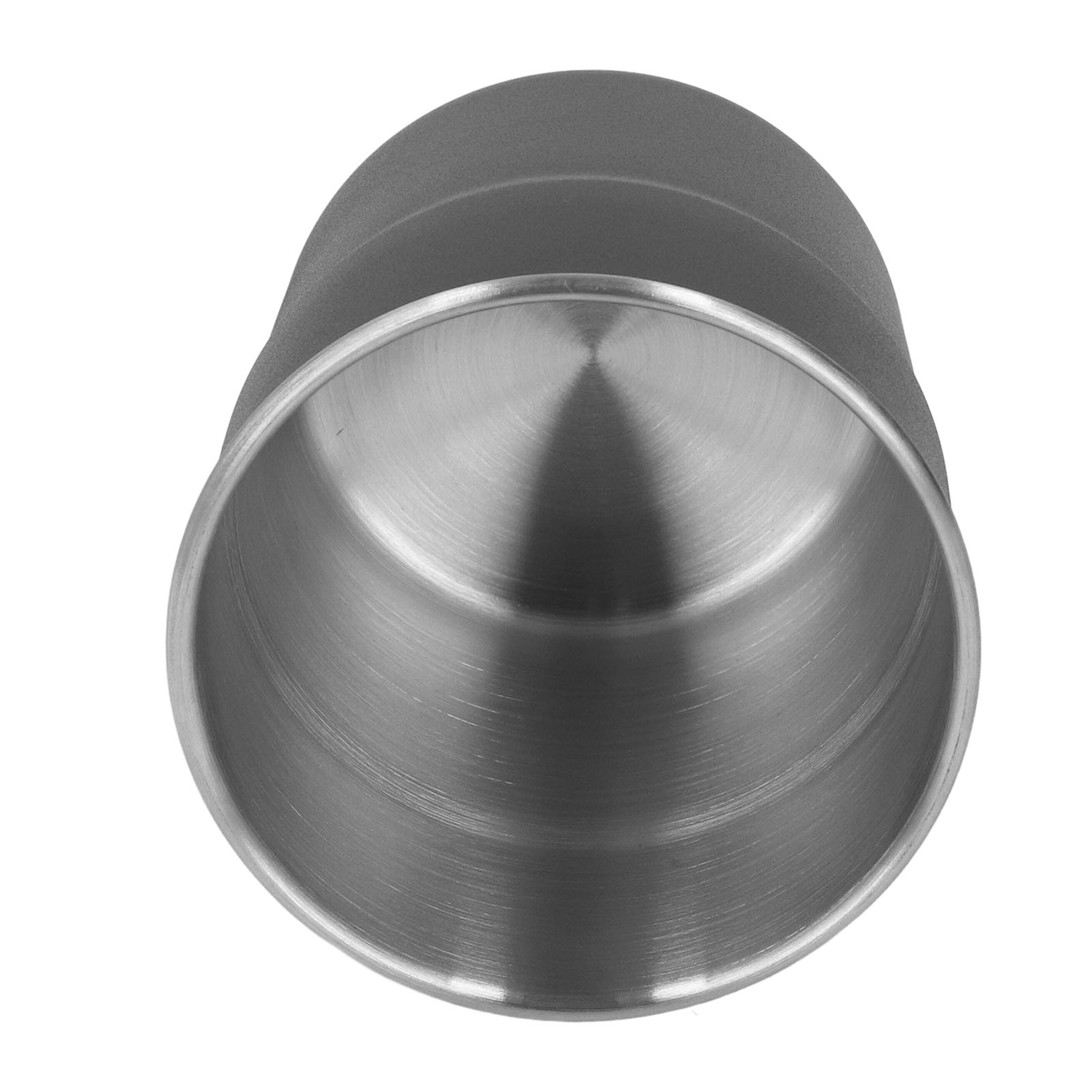 320 Ml Doppelwandiger Edelstahl-thermosbecher, Kleiner Kaffeebecher, Trinkbecher Aus Metall, Für Zuhause Und Camping, Schwarz