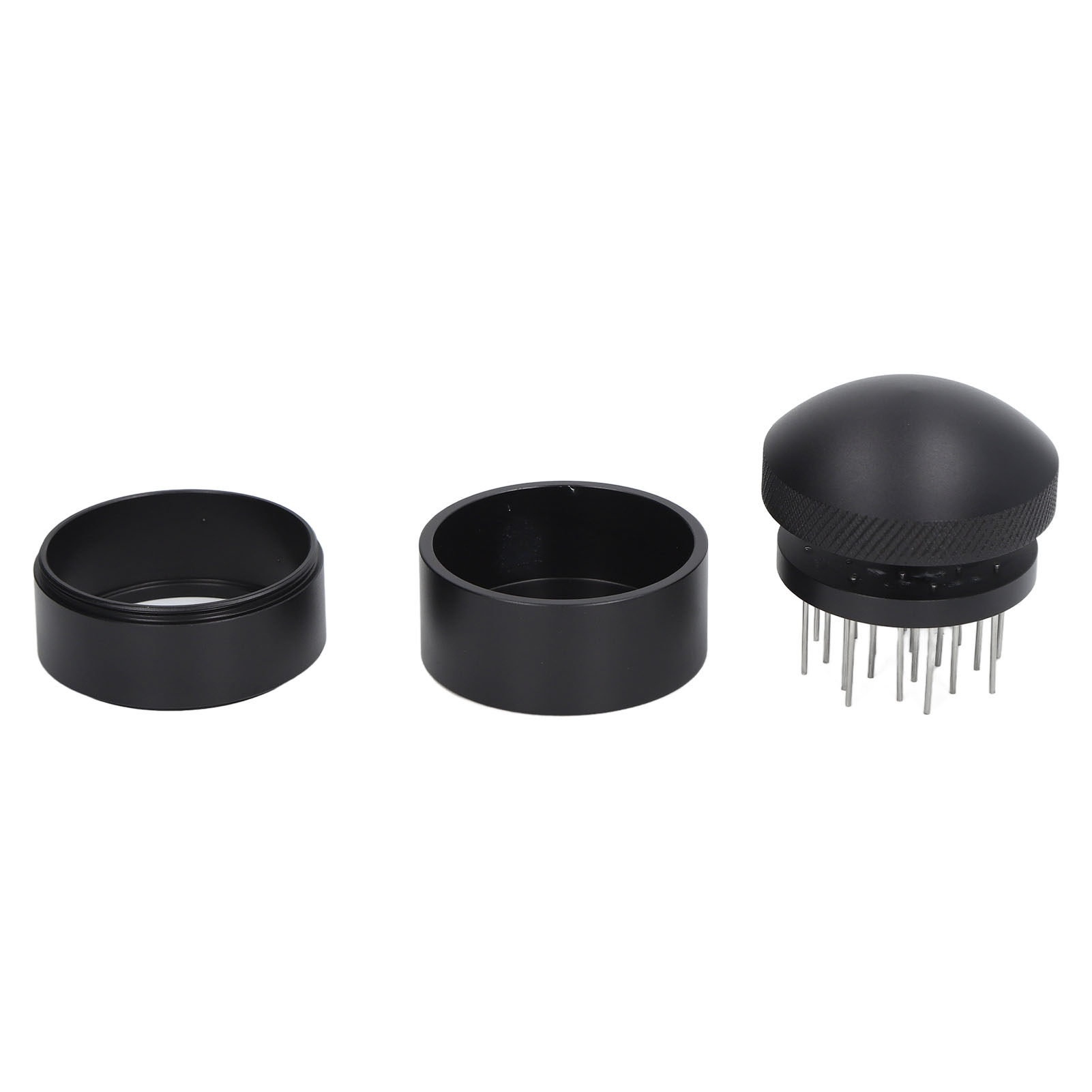 Kaffeenadelspender, Rostfrei, Edelstahl, Kaffeenadelrührer Mit Sockel Für Heimcafés, 51 Mm