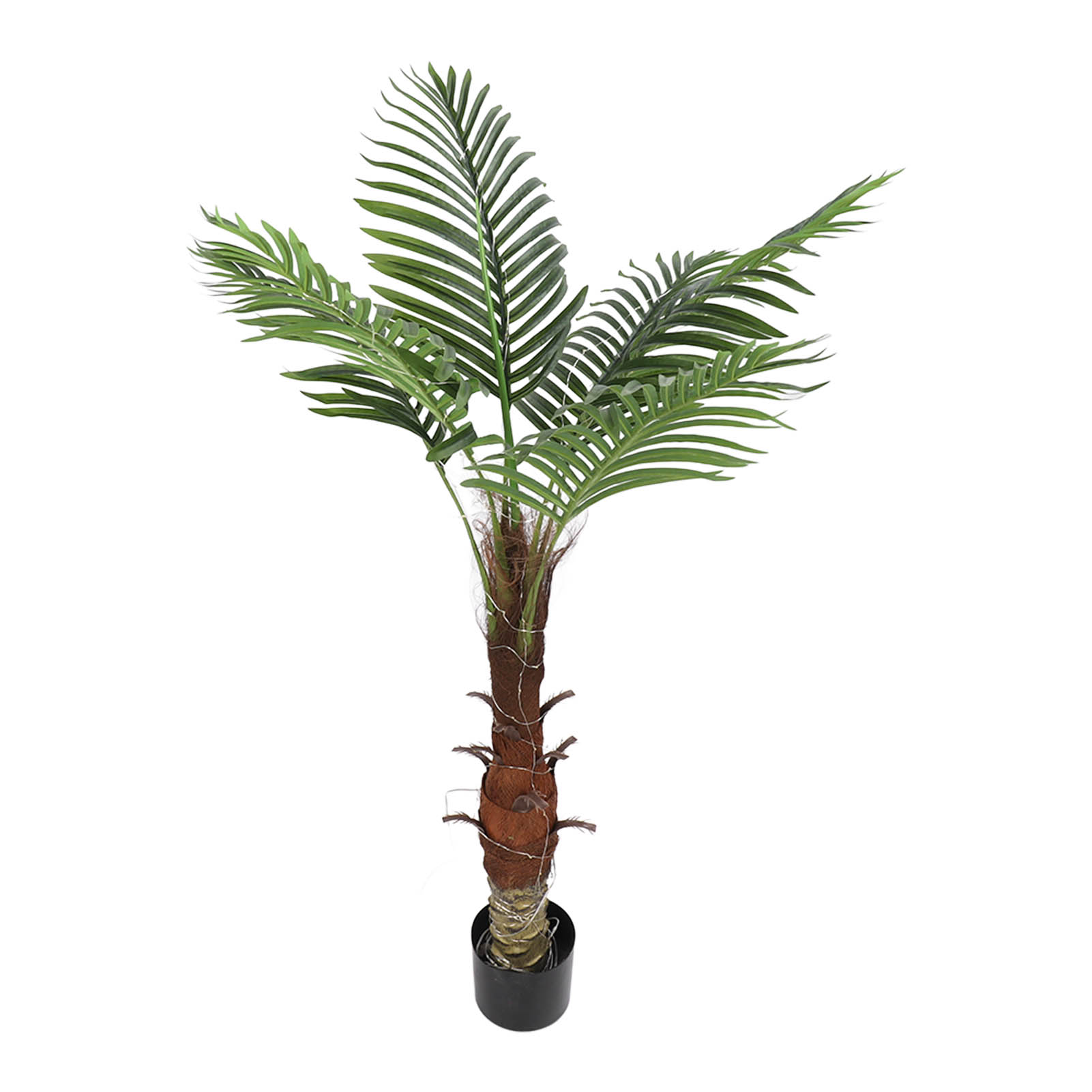90 Cm Hohe Künstliche Palme Mit Led-beleuchtung, Solarbetrieben, Für Terrasse, Pool, Dschungelparty Im Hawaii-stil, Bar, Innenhof Am Meer