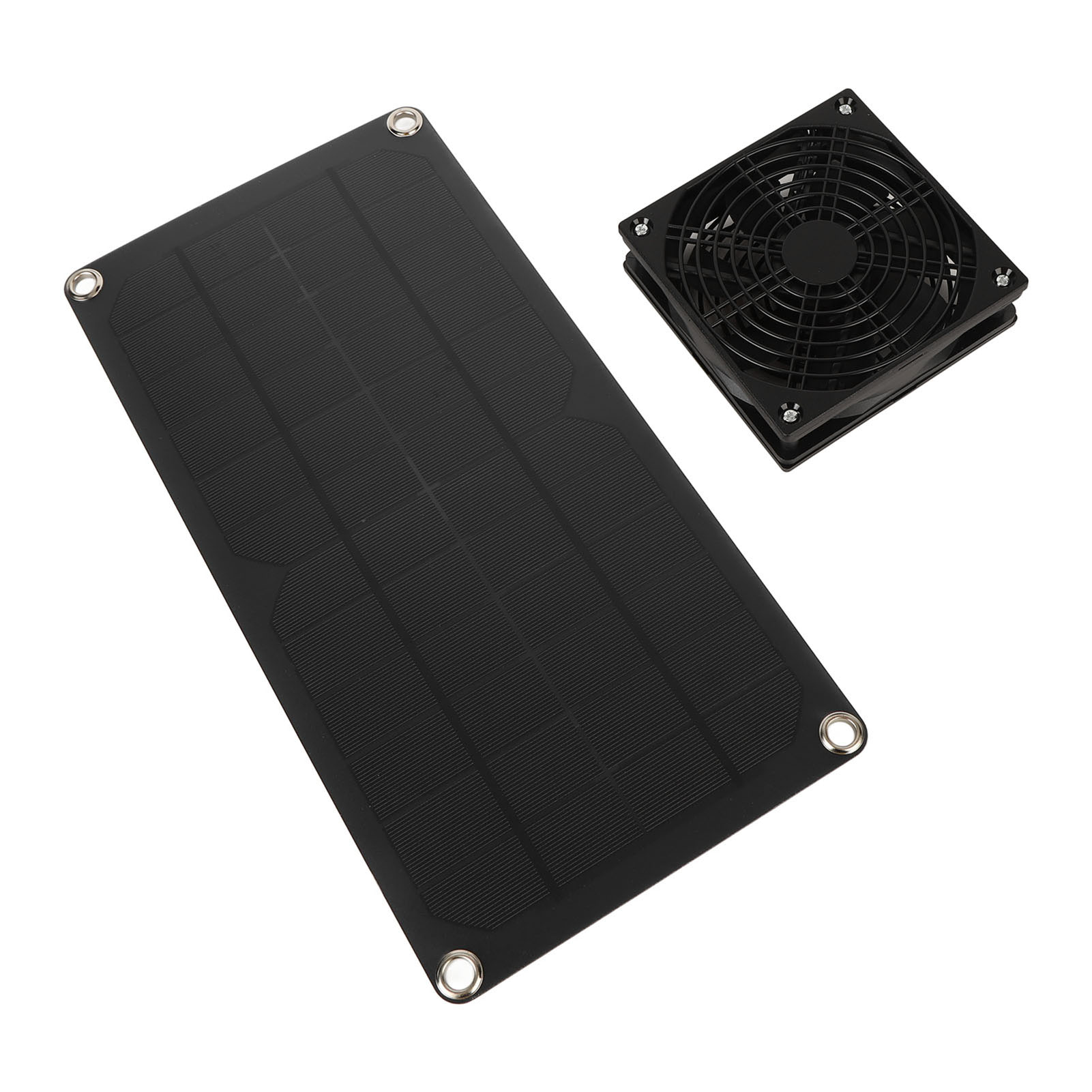 20-w-solarventilator-set, Tragbar, Miniaturisiert, Für Gewächshäuser, Hühnerställe, Tierställe, Fenster, Abluftventilatoren