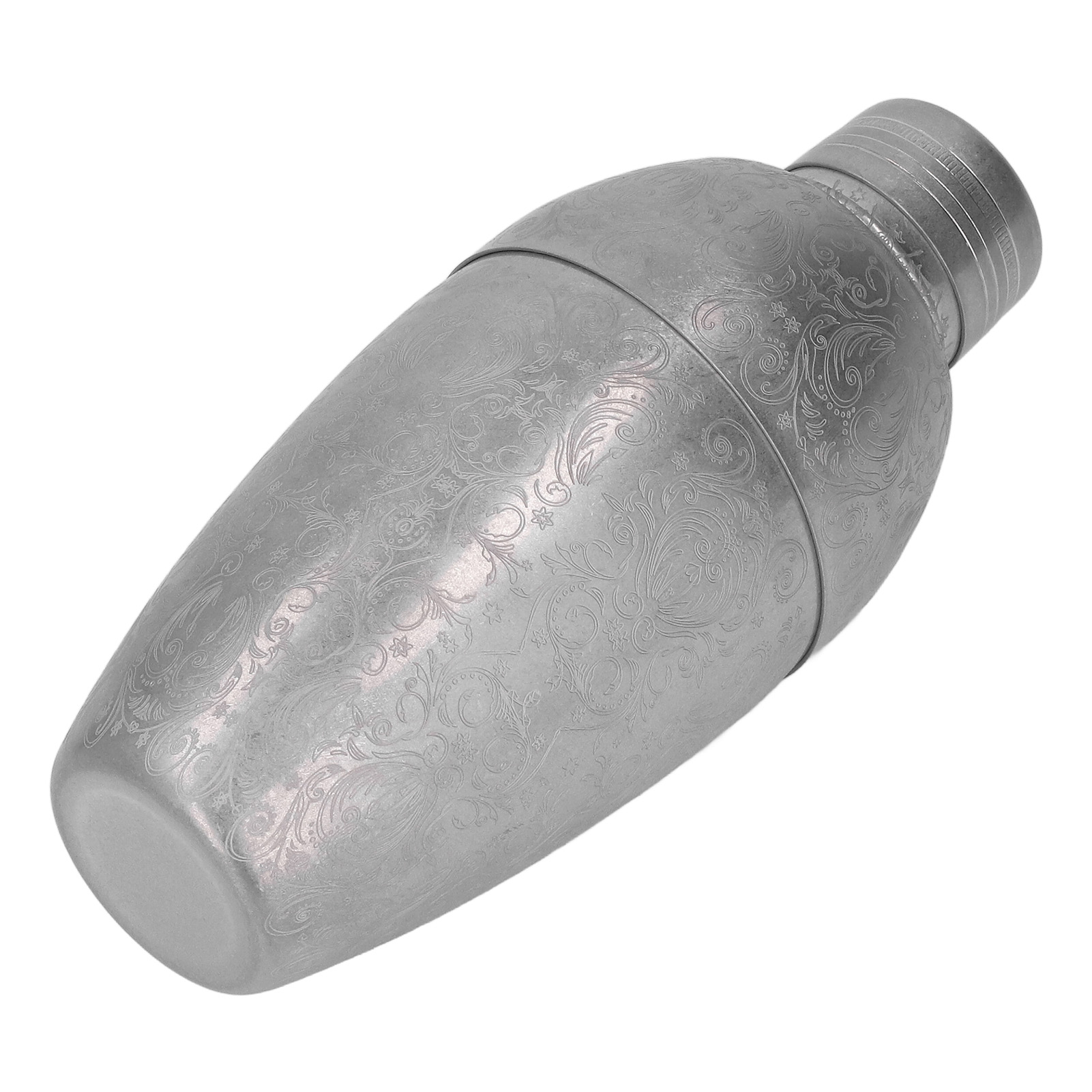 Hochfester Cocktailshaker Aus Edelstahl 304, Mit Blumenmuster Verziert, Barkeeper-mixer Für Die Bar