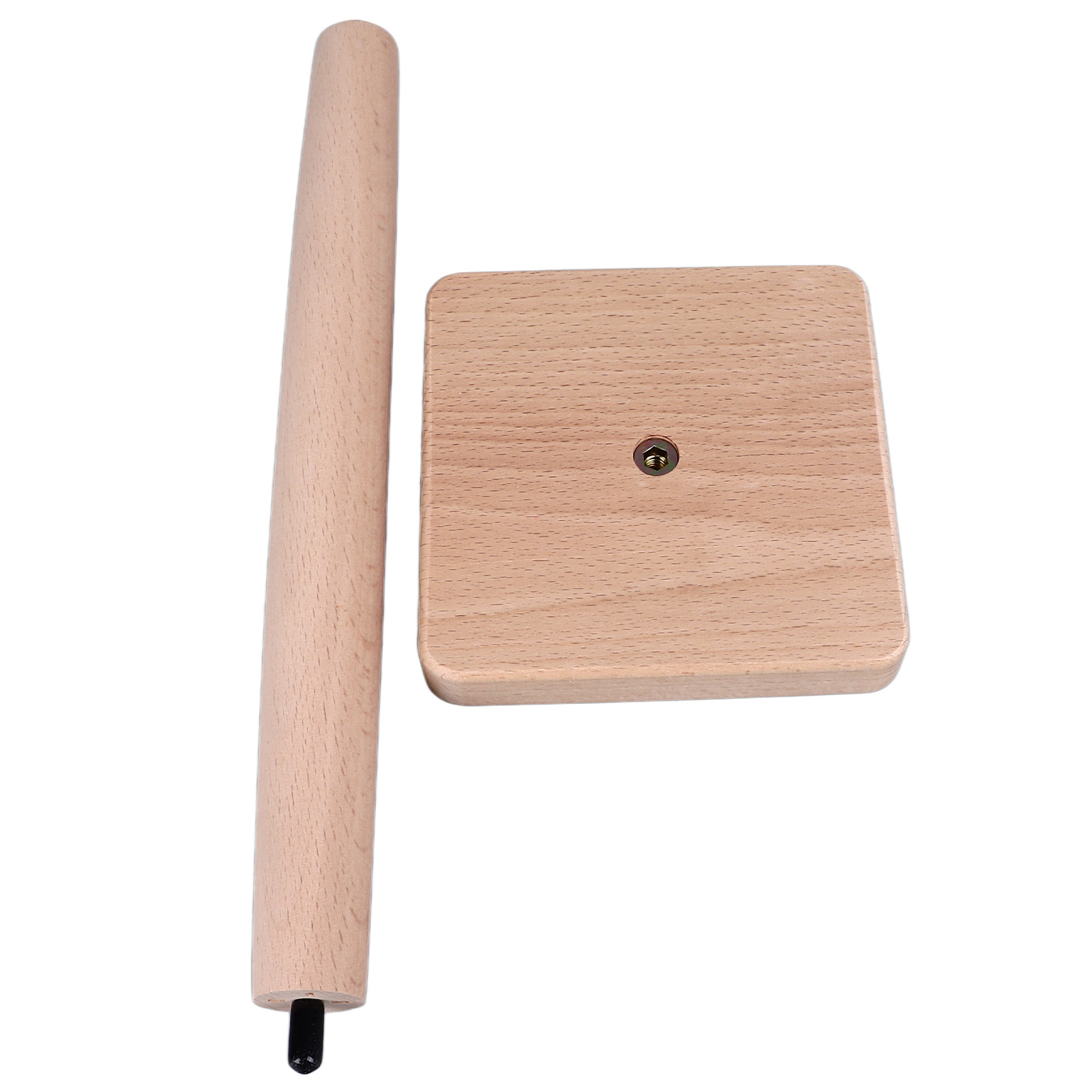 Papierhandtuchhalter Aus Holz, Freistehend, Für Die Küchenarbeitsplatte, Rollenpapierhandtuchspender Mit Rutschfestem Boden Für Wohnzimmer Und Küche