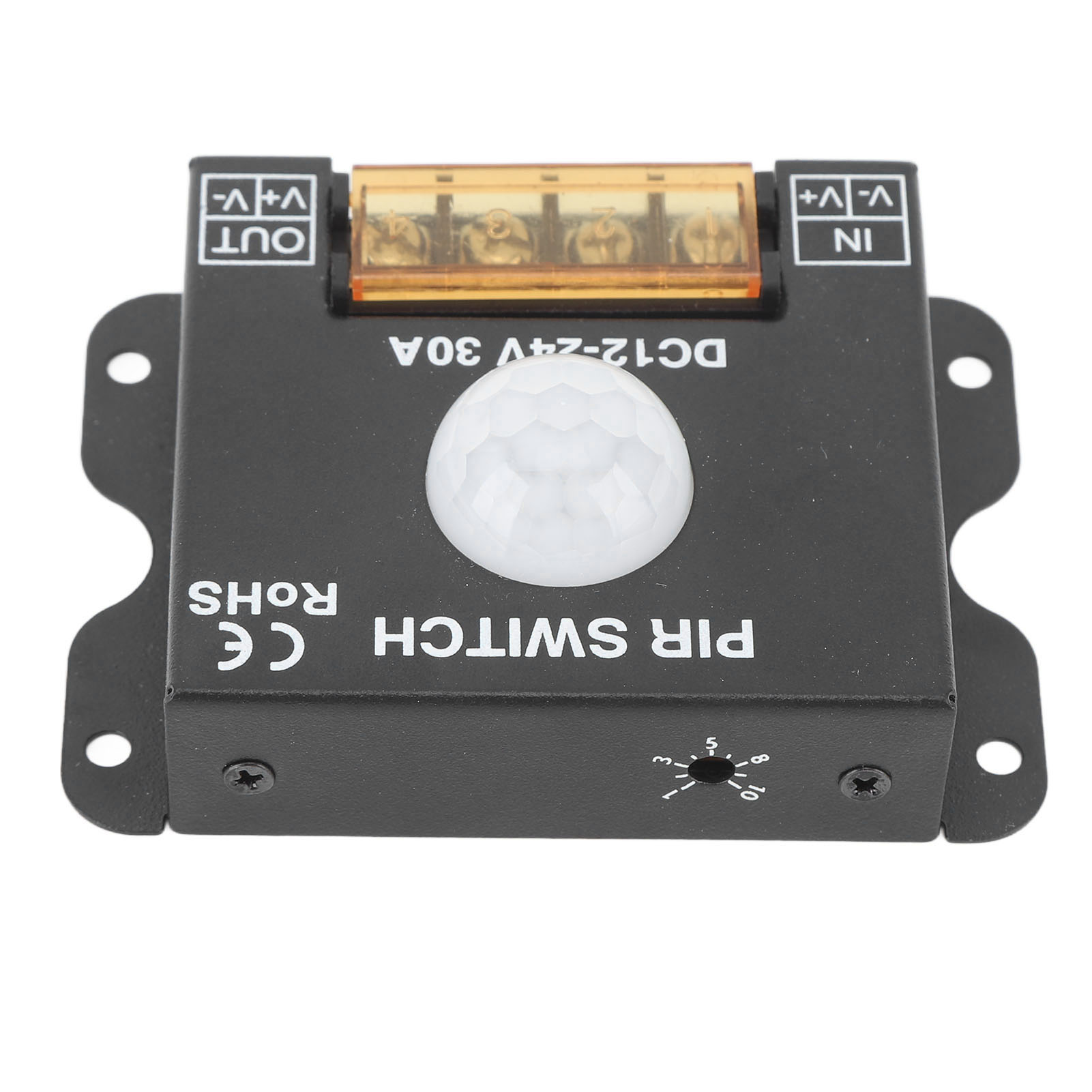 Pir-bewegungsmelder Mit Infrarot-led-sensor Für Außenbeleuchtungsleisten Dc12–24v 30a