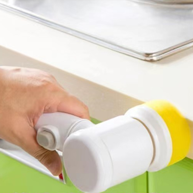 Elektrische Rotationsbürste, Multifunktionale, Kabellose Handbürste Mit 3 Reinigungsaufsätzen Für Küche Und Haushalt, Usb-aufladbar