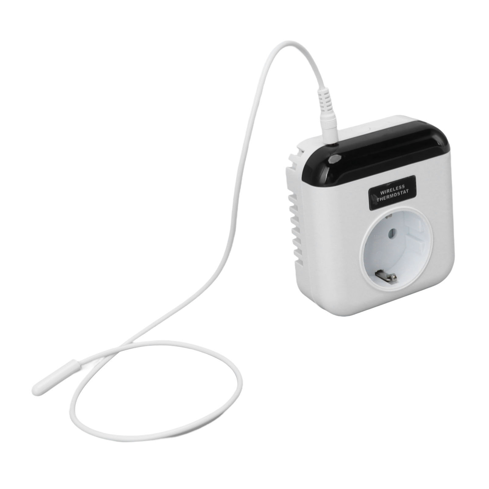 Intelligenter Wlan-thermostat Mit Steckdose, Programmierbarer Drahtloser Temperaturregler Mit Stecker Und App-fernsteuerung, 220-v-eu-stecker
