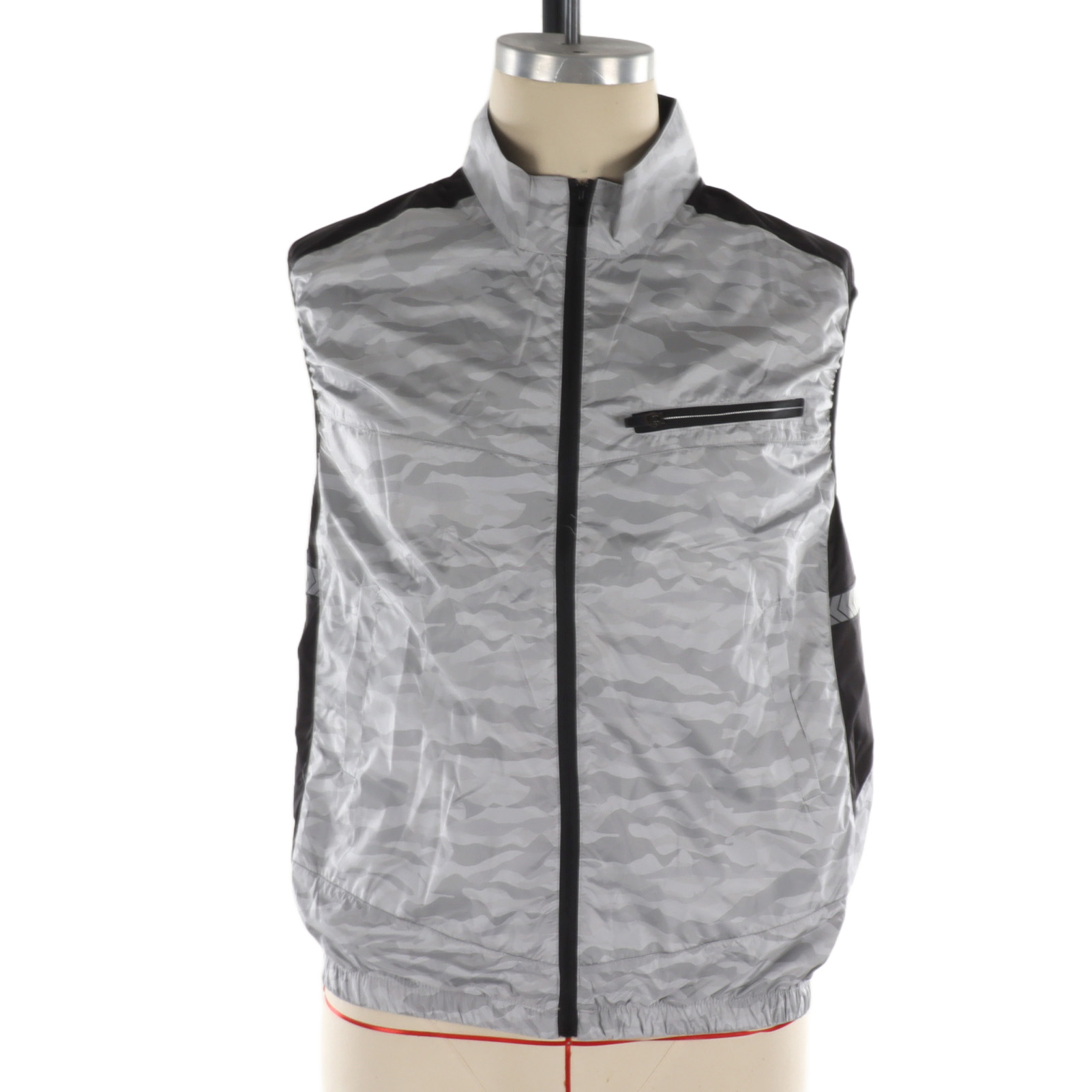 Kühlweste Mit Ventilator, Zum Tragen Am Körper, Dampffunktion, Mit Klimaanlage, Zum Angeln Und Wandern, Silberfarbene Ausführung, Xxl-tarnmuster (für Eine Körpergröße Von 180 Cm)