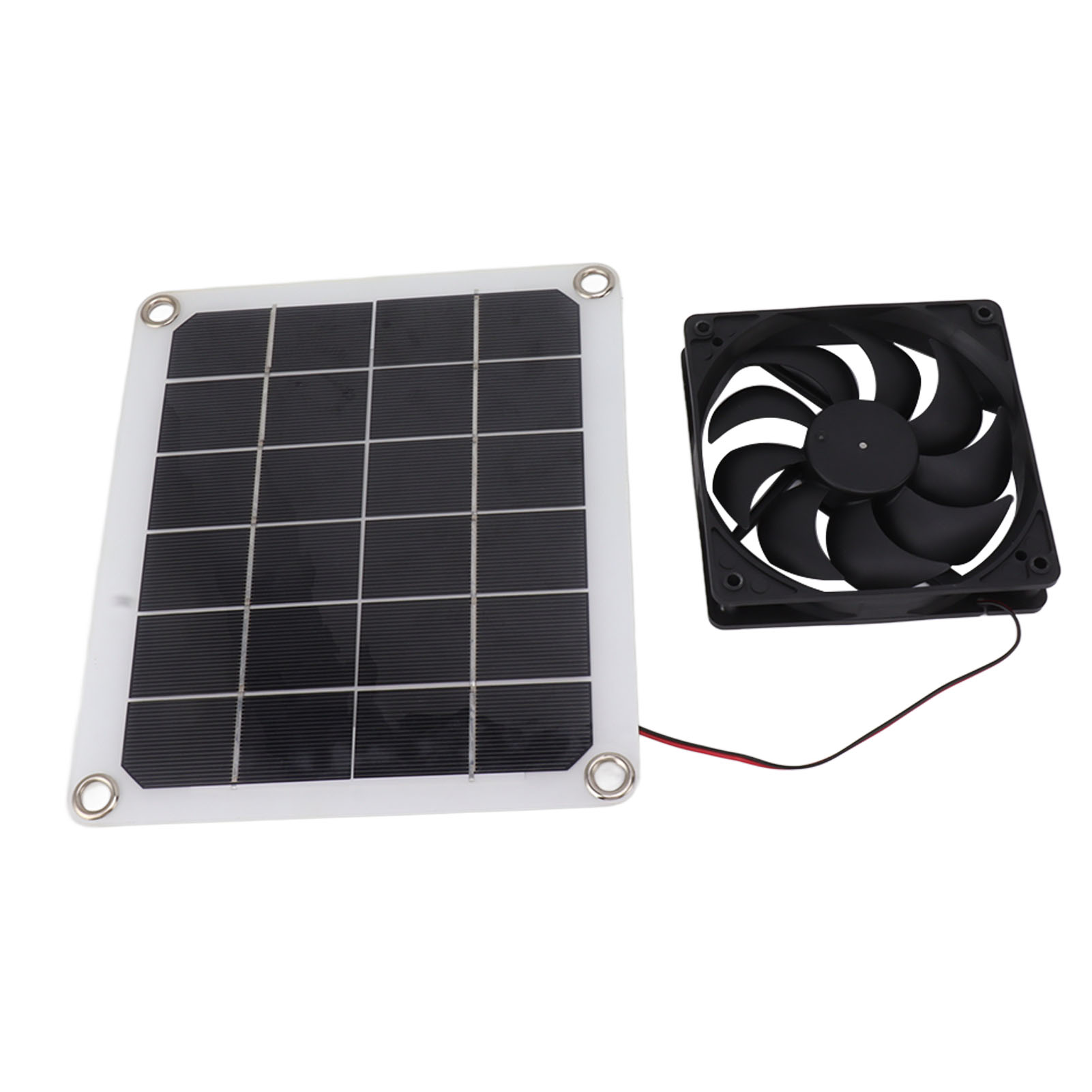 10-w-solarpanel-abluftventilator, Wasserdicht, Solarbetrieben, Für Wohnmobile, Tierhäuser Und Gewächshäuser