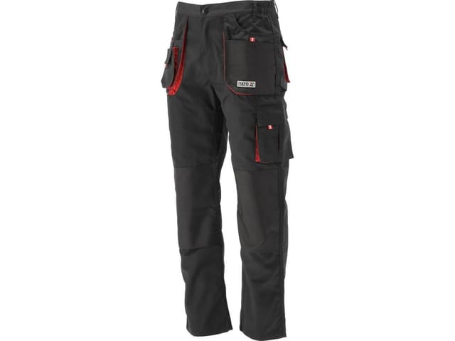 TRIZERATOP Arbeitshose Arbeitshose DUERO schwarz/rot Gr. M